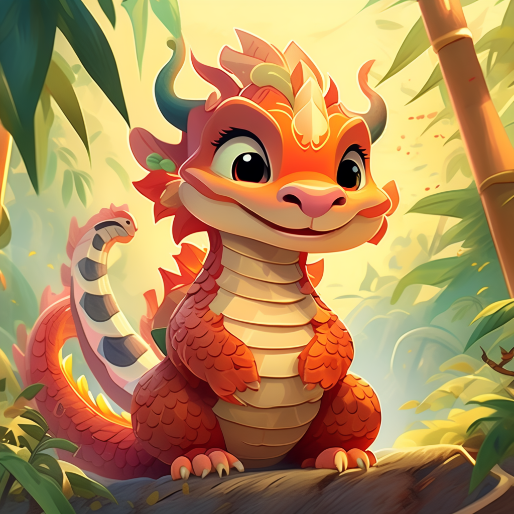 Long Wei the dragon appears